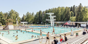 Swim for free at Kumpula outdoor swimming pool on Helsinki Day