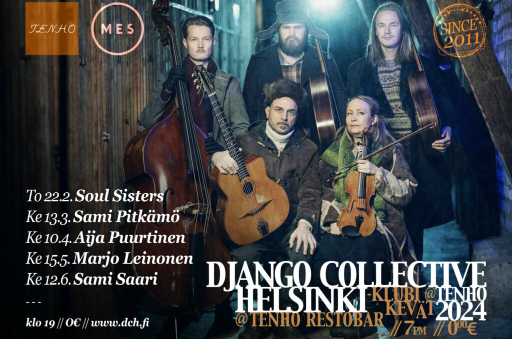 Django Collective Helsinki -klubi feat. Sami Saari