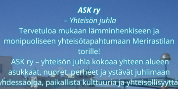 ASK ry – yhteisön juhla