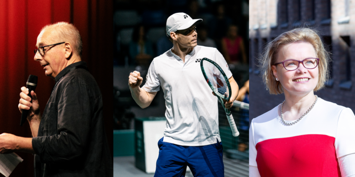 Helsinki Culture Award awarded to Pekka Lanerva, Athlete of the Year Award to Harri Heliövaara and Science Award to Minna Huotilainen