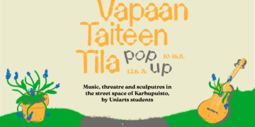 Vapaan taiteen tila pop up