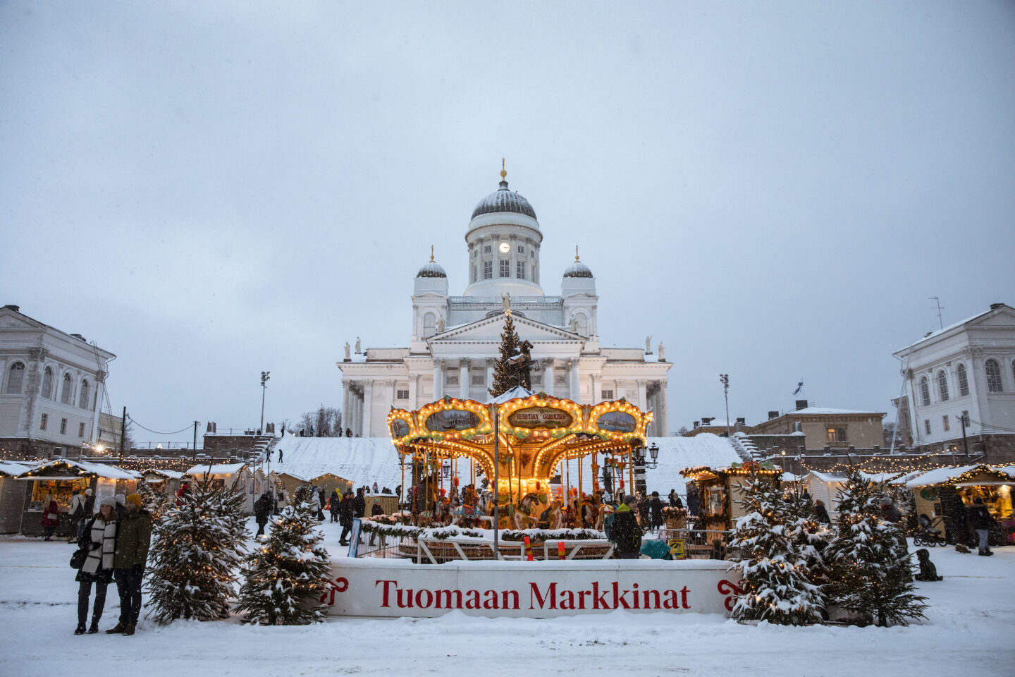 Chợ Giáng Sinh tại Helsinki, Finland